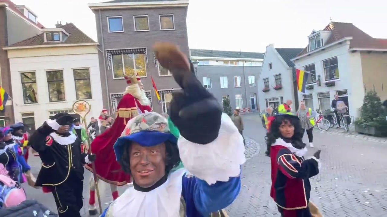 Sinterklaas intocht Vlaardingen 2022 Santa Claus ala dutch