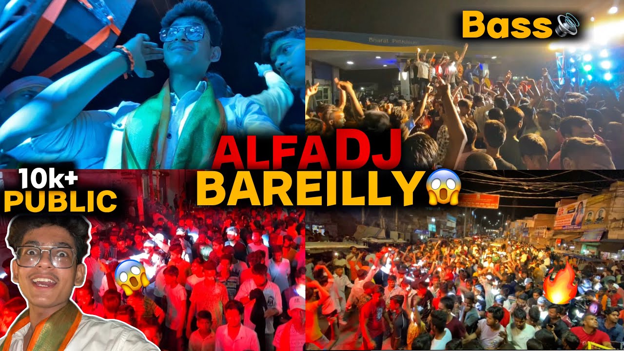 Alfa Dj🔊 in Bareilly || Systumm hang kr diya😱 | Alfa Dj Badaun🔥 | BAREILLY🕉️