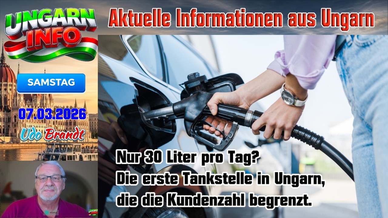 07.03.2026 🌶️ #AktuelleInformationen #Ungarn 🌶️ Nur 30 Liter pro Tag? 🌶️ 🇭🇺 🌶️ #Tatsachenbericht
