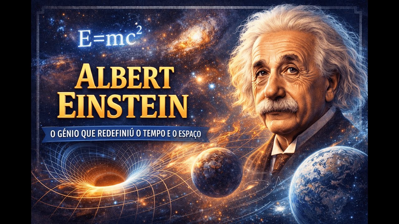 Albert Einstein – O gênio que redefiniu o tempo e o espaço
