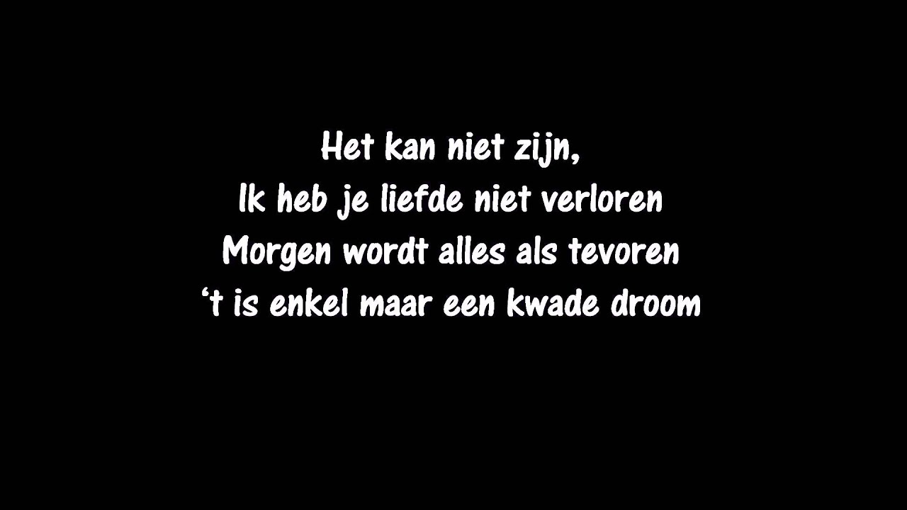 Will Tura - Het kan niet zijn (songtekst)
