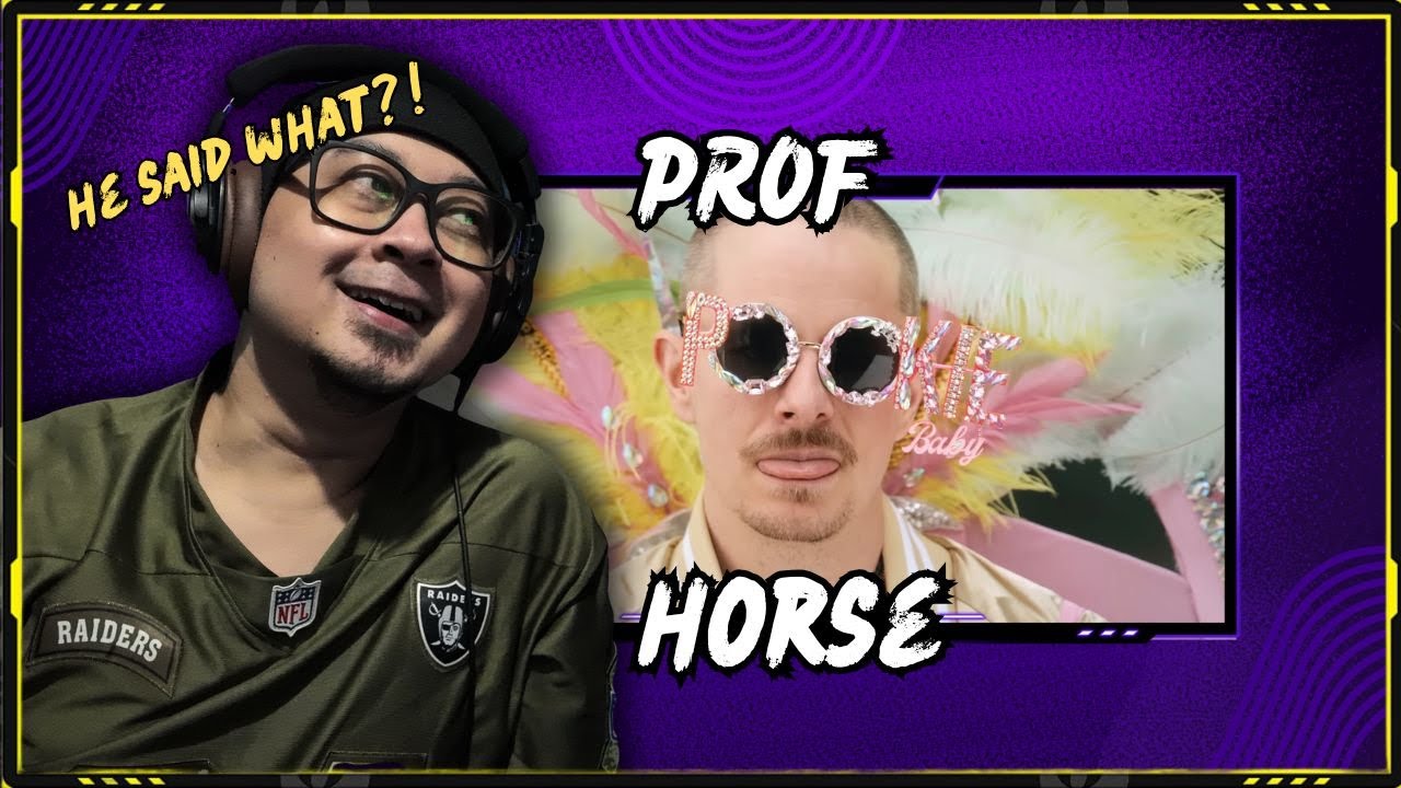 HE IS UNIQUE! | PROF -HORSE | FIRST TIME REACTION
