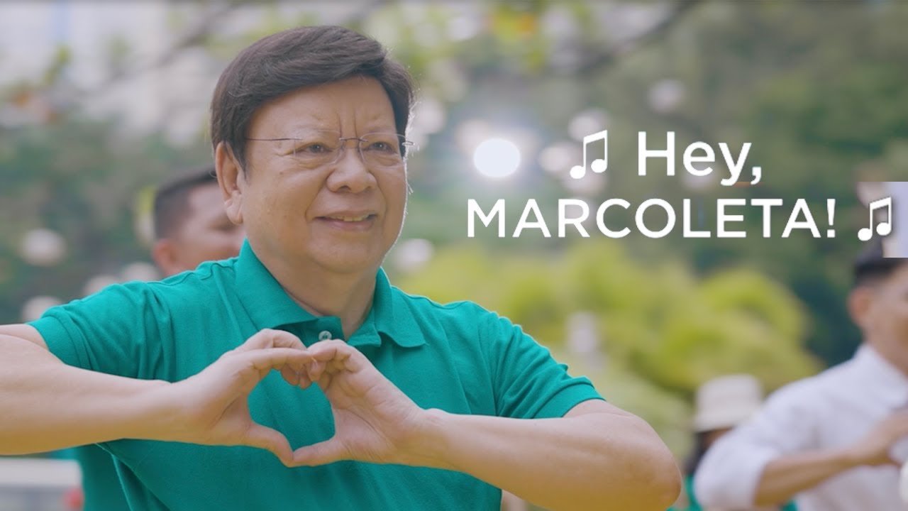 Napasayaw si Senatorial candidate Dante Marcoleta dito! 😀 Hey Marcoleta music video!