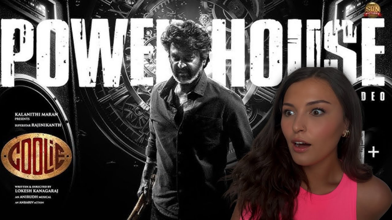 POWERHOUSE - Lyric Video Reaction | COOLIE | Rajinikanth | Anirudh