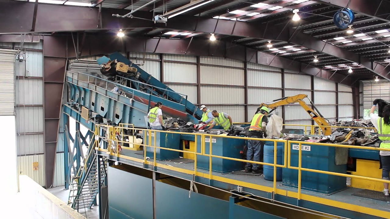 General Kinematics MSW / MRF Recycling System