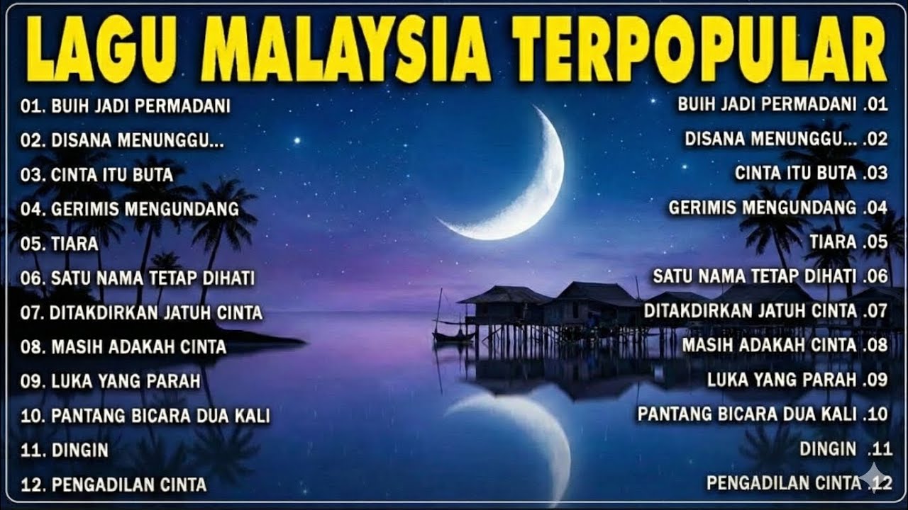 Nonstop Lagu Malaysia Terbaik Era 90an | Full Album Kenangan Terpopuler
