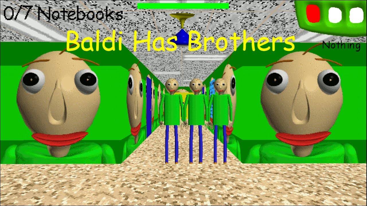 Baldi Has Brothers - Baldi's Basics Version 1.4.3 Mod