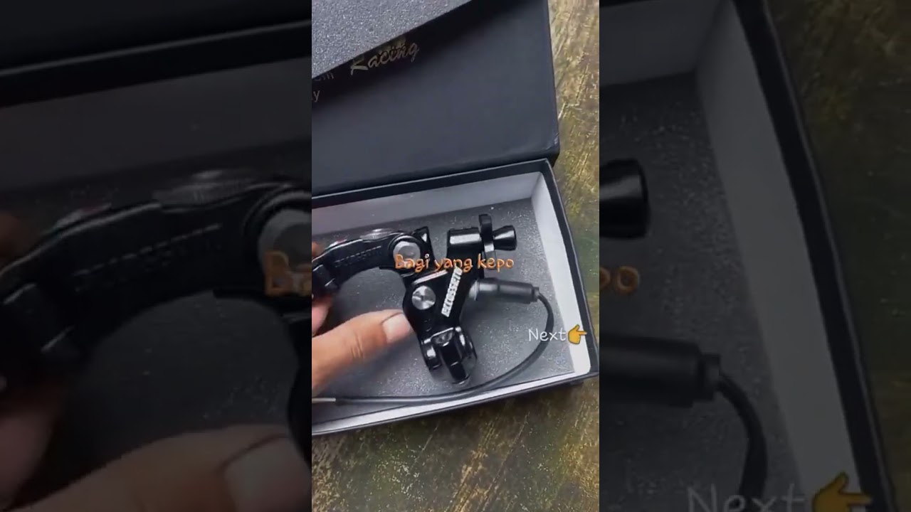 Unboxing brake hose hel dan clutch handle accossato