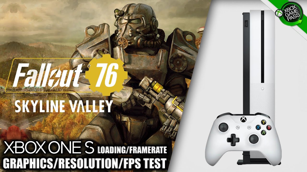 Fallout 76: Skyline Valley - Xbox One Gameplay + FPS Test