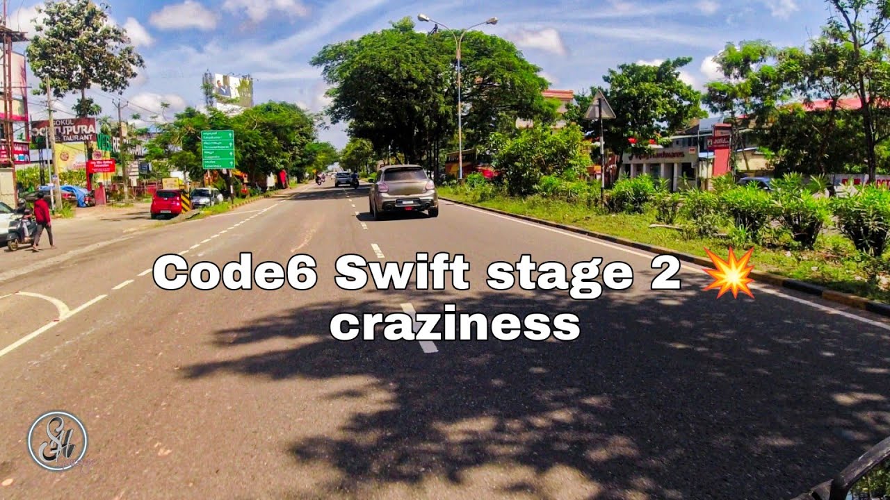 Code6 Swift stage 2 | Pops 💥 and bangs💥🔊| Car Spotting | SHG