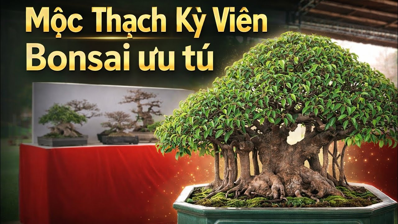 Triệu Điền 4:Bonsaimini ưu tú bản sắc tại Mộc Thạch Kỳ Viên -Triệu Điền 26 Công Viên Long Biên 