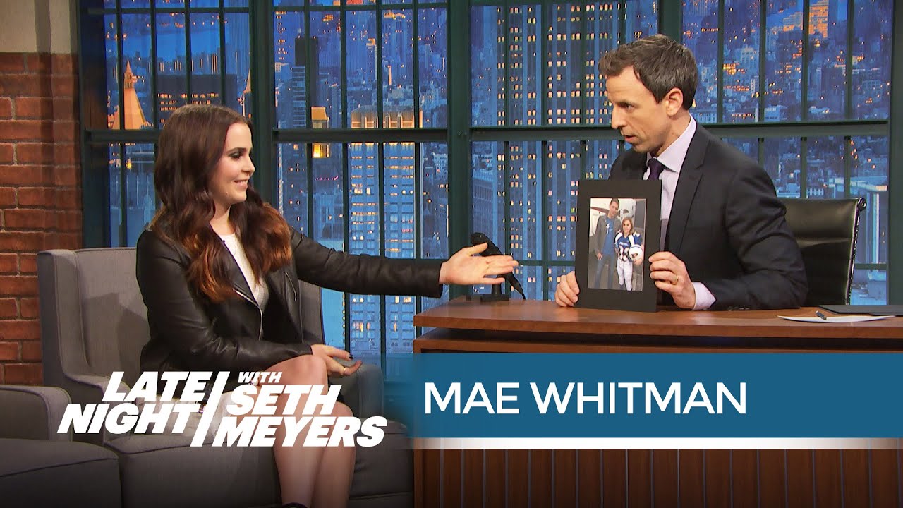 Mae Whitman Has Made Out with Three Friday Night Lights Cast Members - Late Night with Seth Meyers