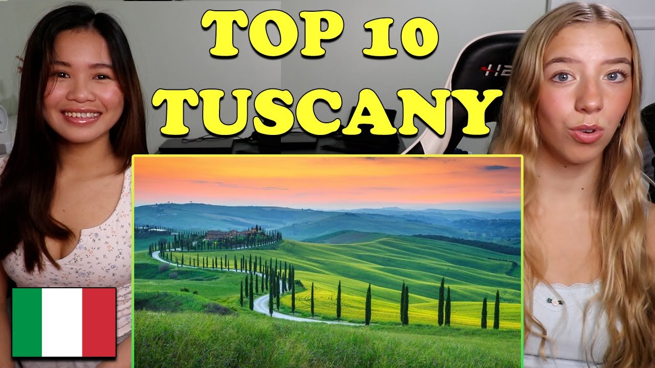 American Girls React to Top 10 Places To Visit In Tuscany!