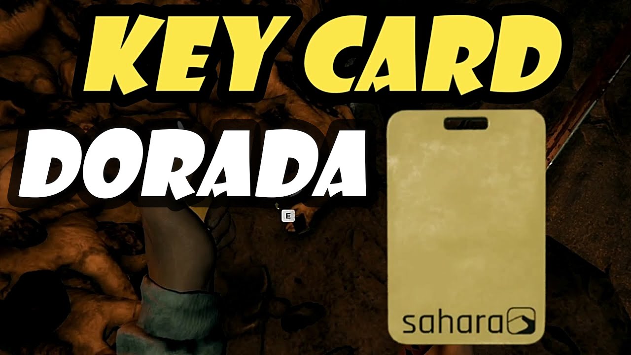 Como conseguir la KEY CARD DORADA en The Forest✔️