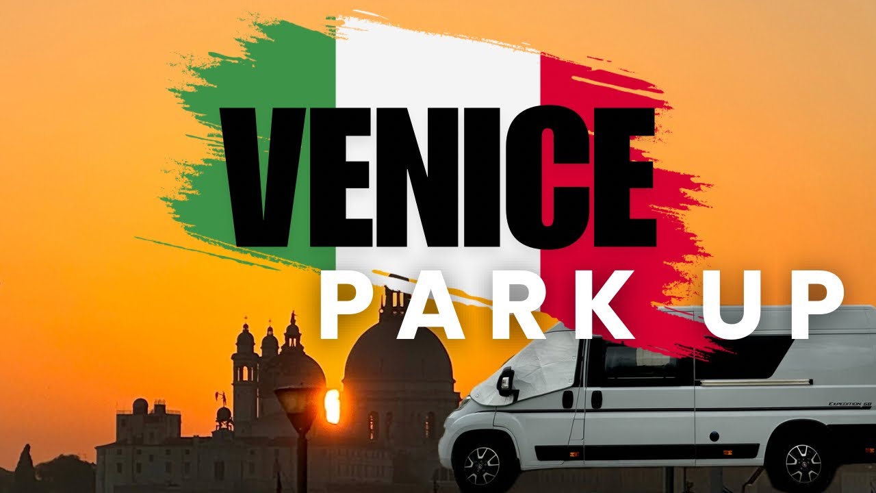 Have We Found The Best Park Up For VENICE?? VAN LIFE EUROPE
