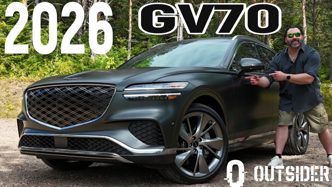 Вам ДЕЙСТВИТЕЛЬНО нужен V6? | Обзор Genesis GV70 2.5T 2026 года