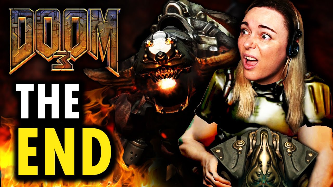 Finally Finished DOOM 3... That Ending Hit DIFFERENT! (First Playthrough - THE END)