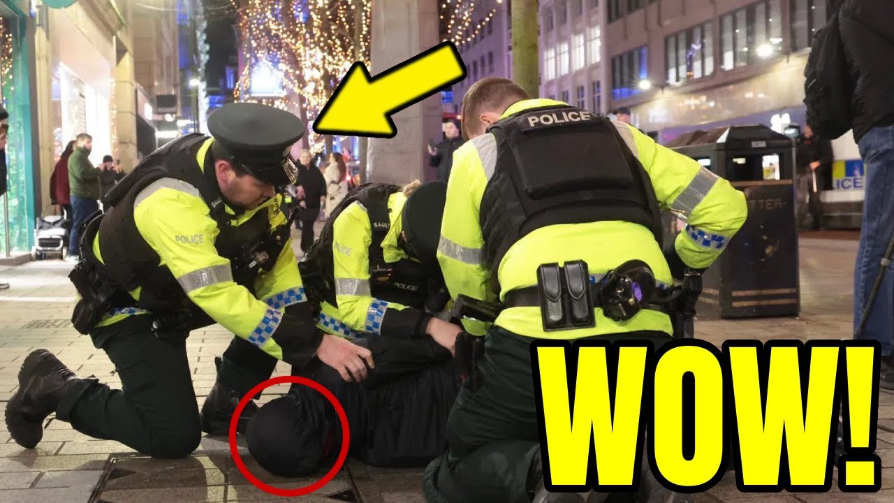 WATCH 🎥 SHOCKING Scenes With Police Outside Belfast City Hall As It ERUPTS In Violence Over Flag!
