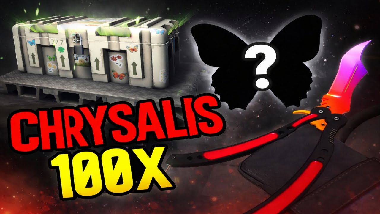 Bloxstrike | OPENING 100× NEW CHRYSALIS CASE🔥