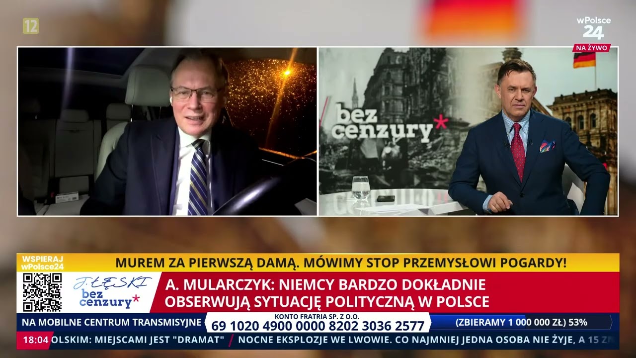 Niemcy fałszują historię! Jacek Łęski Bez Cenzury