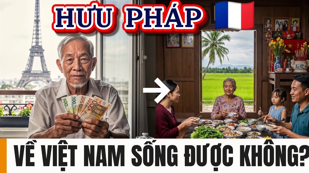 Đang Hưởng Hưu Pháp 🇫🇷 - Về Việt Nam SỐNG ĐƯỢC KHÔNG?