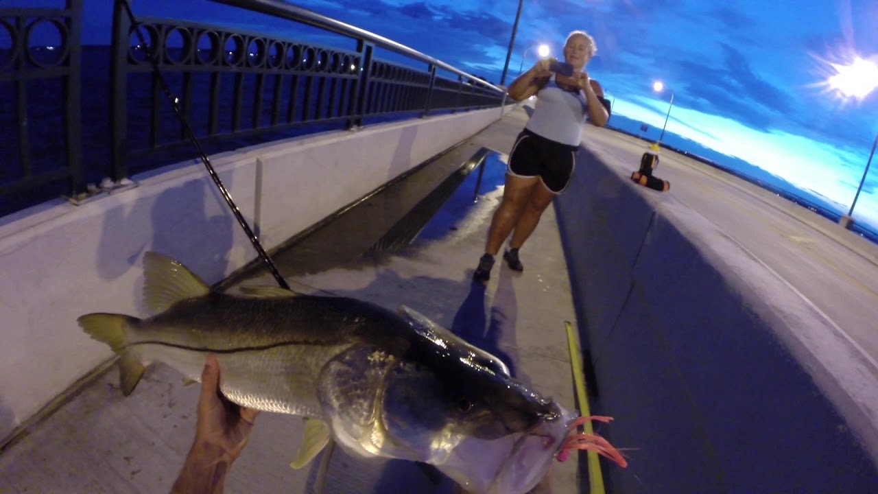 GOPRO snook fishing - First light tackle snook jig