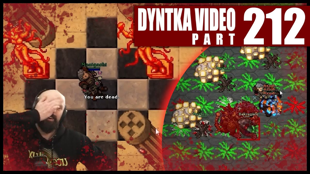 Uwaga zły pies! Oj gryzie! (BAKRAGORE ciąg dalszy) | Tibia - Dyntka Video odc. 212