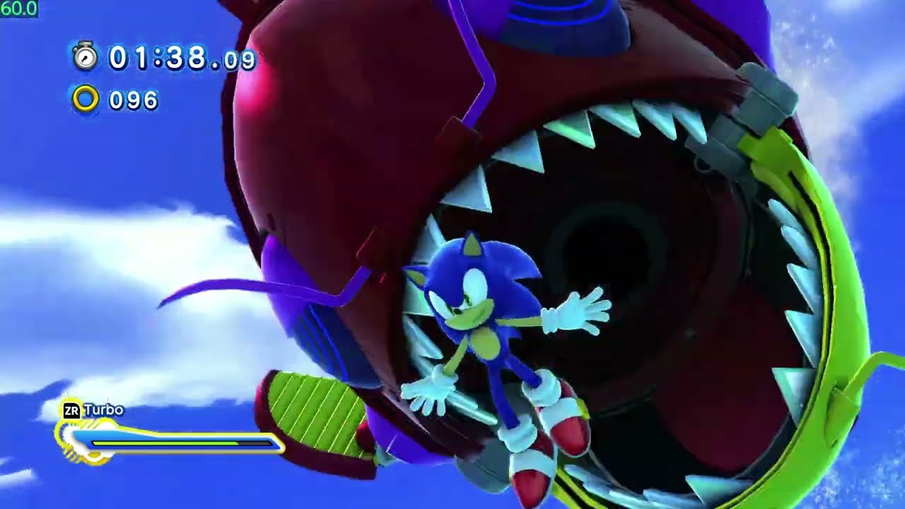 Sonic x Shadow Generations | 60FPS Mod | Sonic Gameplay Test (Switch)