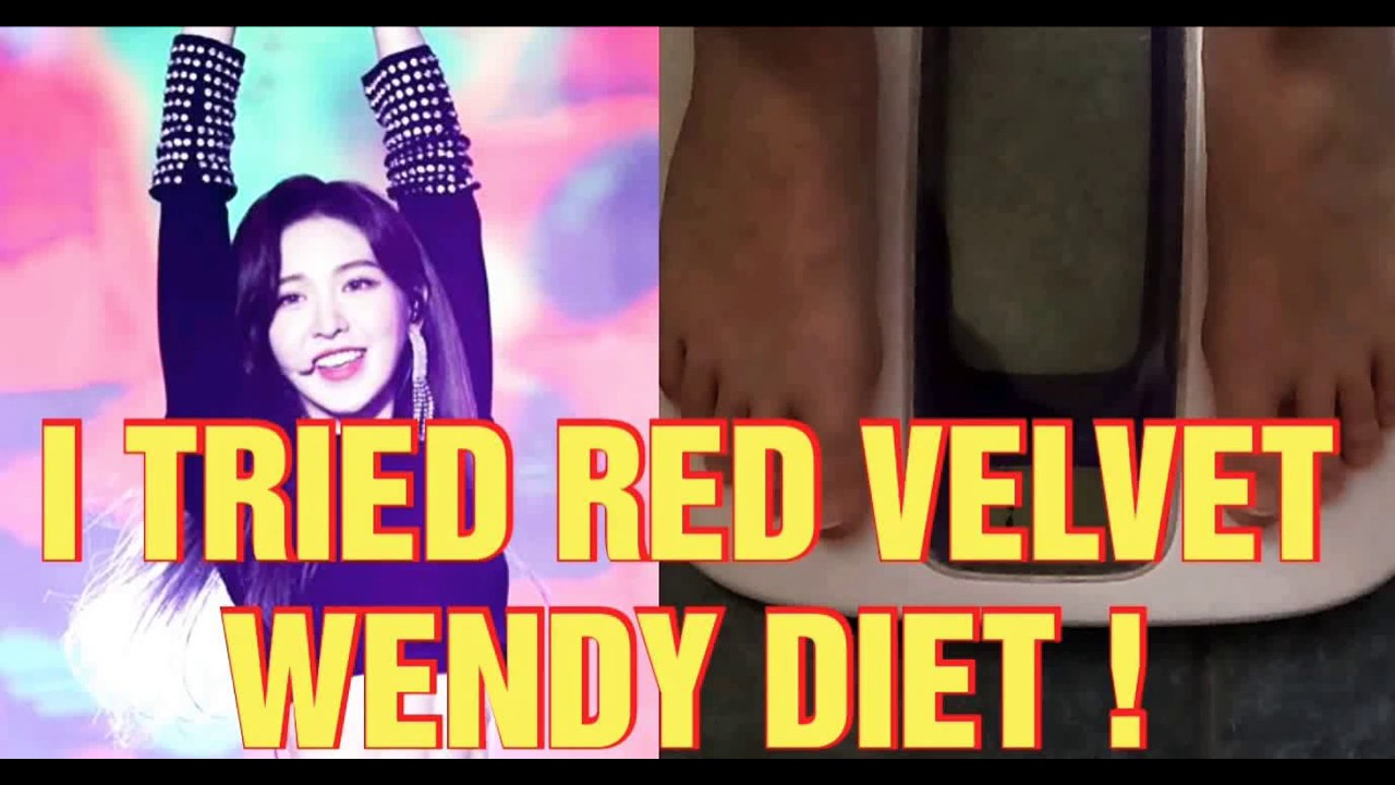 I TRIED RED VELVET WENDY DIET !