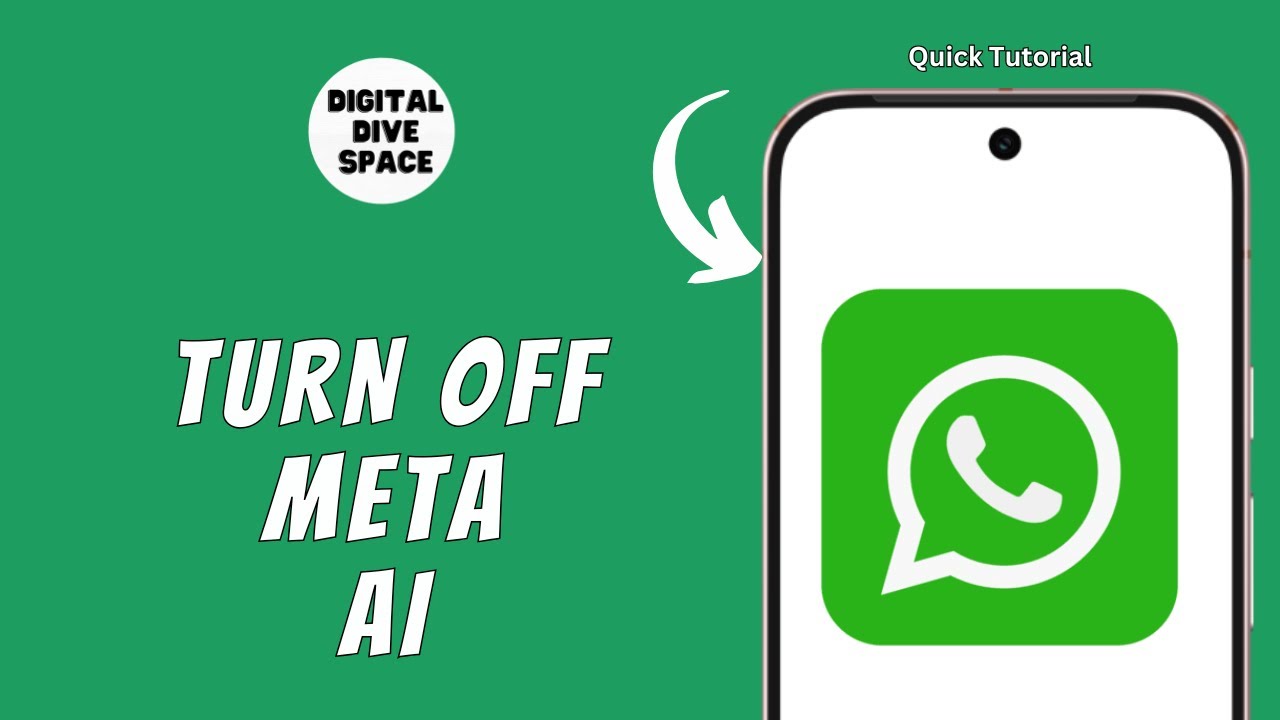 HOW TO TURN OFF META AI ON WHATSAPP