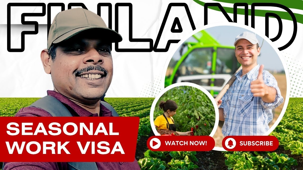 Farming Jobs in Finland 2025 & 2026 | Seasonal Work Visa | තාවකාලික විසා #job #work #europe