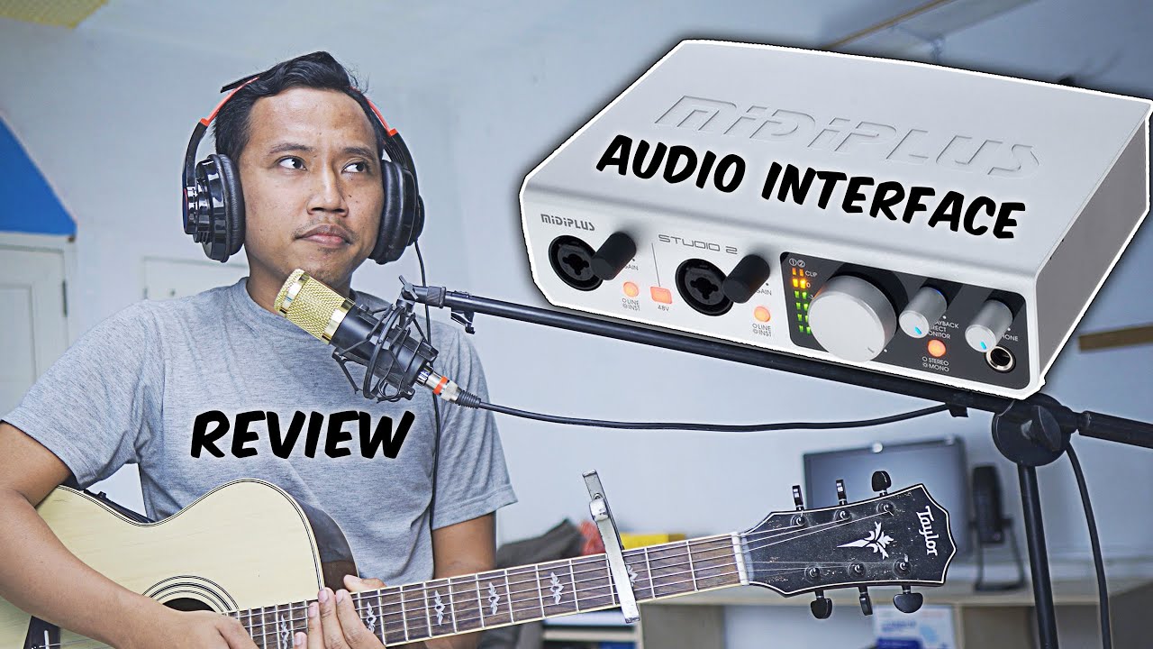 Midiplus 😲 SOUNCARD penantang BARU hadir !!! Review audio interface  studio level PRO Home Recording