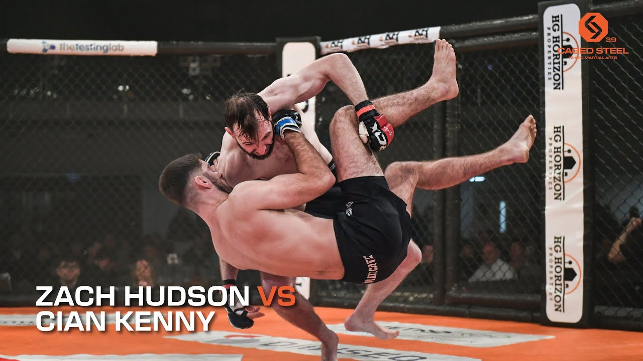 Full Fight | Zach Hudson vs Cian Kenny | #CagedSteel39
