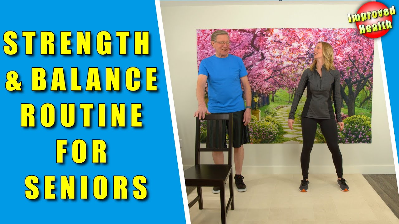 Effective Home Exercises to Prevent Falls | Balance Exercises for Seniors | Fall Prevention
