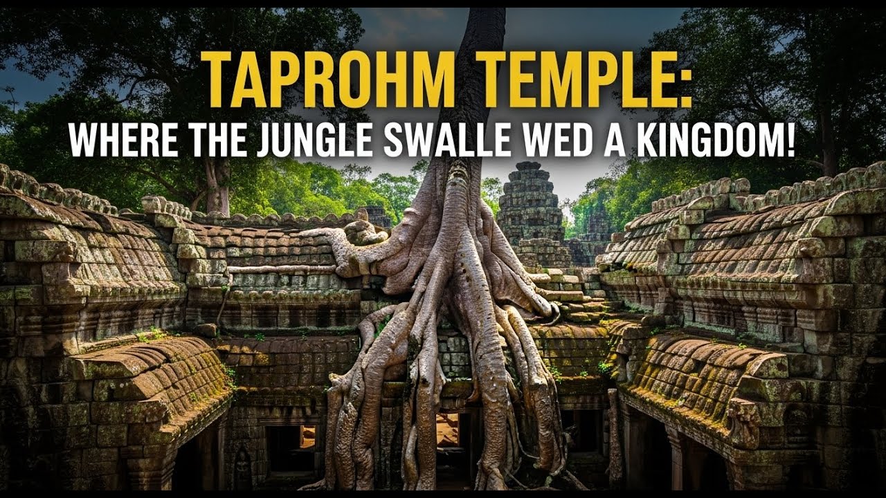Taprohm Temple: Where Ancient Stones Meet Jungle Giants! (Cambodia's Most Unique Ruin)