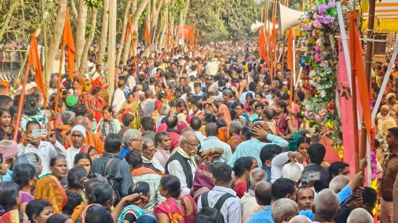 स्वामी भगीरथ दास जी महाराज का एक वचन ने पूरे मंच पर बैठे साधु संत को चौका दिया। अखिल भारतीय सत्संग।