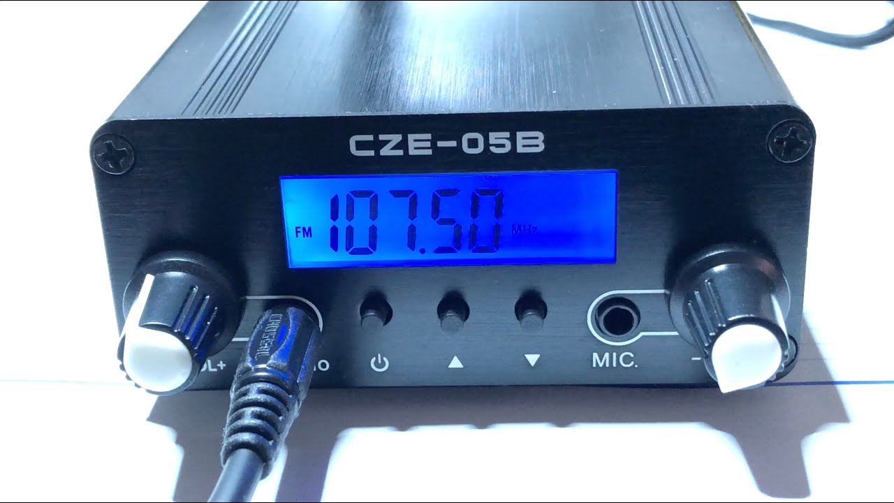 CZE-05 FM STEREO TRANSMITTER - operation manual
