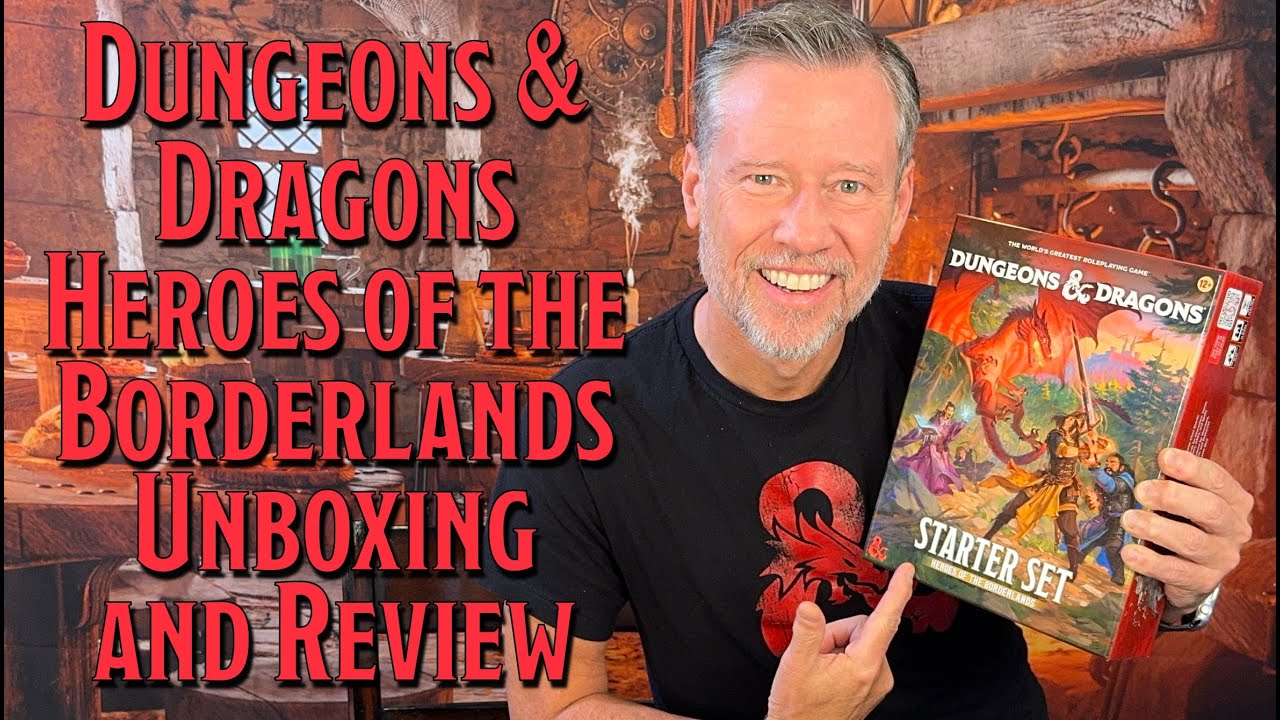 Heroes of the Borderlands D&D Starter Set Unboxing and Review