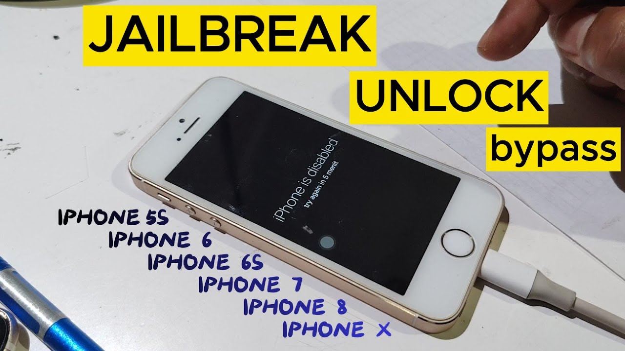 Cara Jailbreak Iphone 5s, Iphone 6s, Iphone 7, Iphone 8, Iphone X