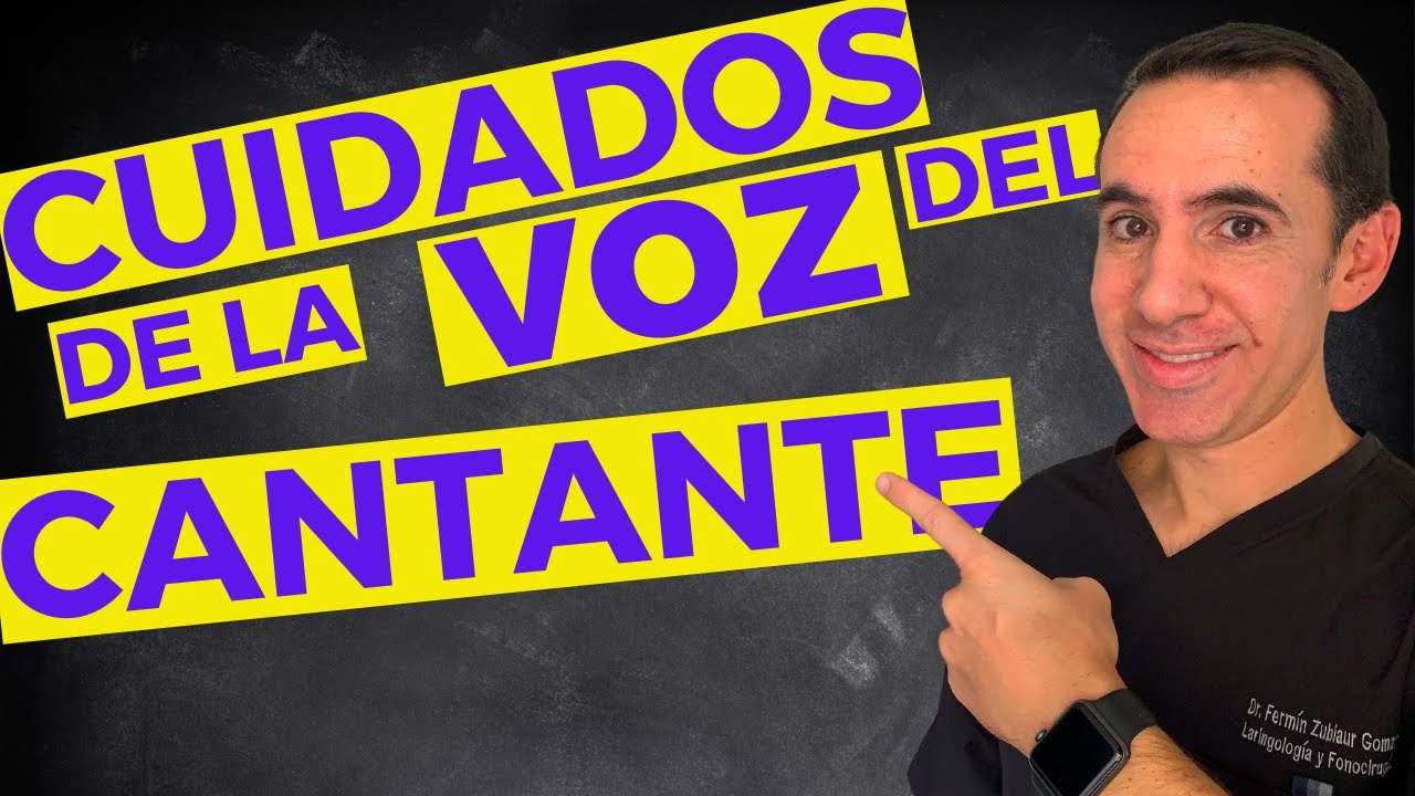 Cuidados de la voz, tips médicos para cantantes. Voz profesional