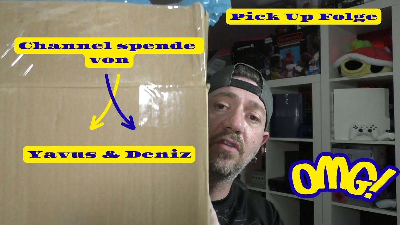 Pick Up Folge : Mega Channel spende von Yavus & Deniz #flohmarkt #playstation #retro #pokemon