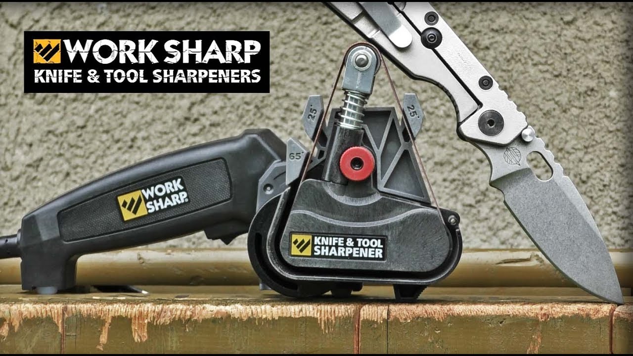 Как заточить нож до бритвенной остроты?/Точилка Work Sharp Knife & Tool Sharpener