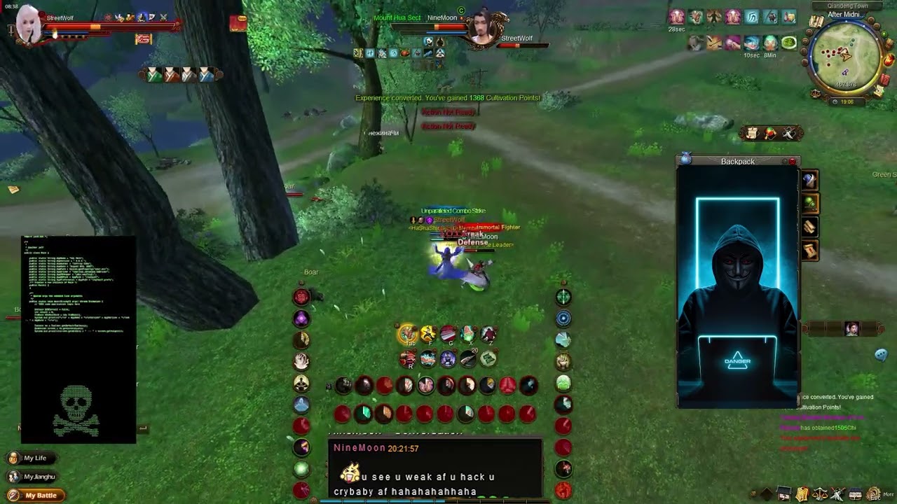 Age of Wushu - hack not help u from died.. ft NineMoon