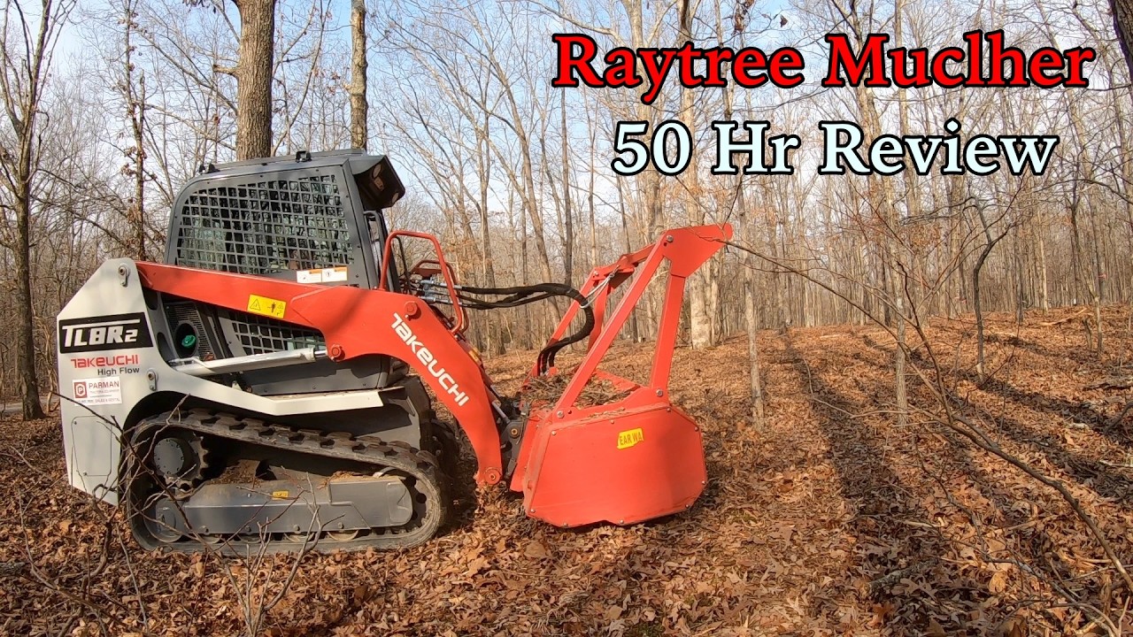 Raytree RMBD 72 Drum mulcher 50 Hr  review (great entry level attachment)