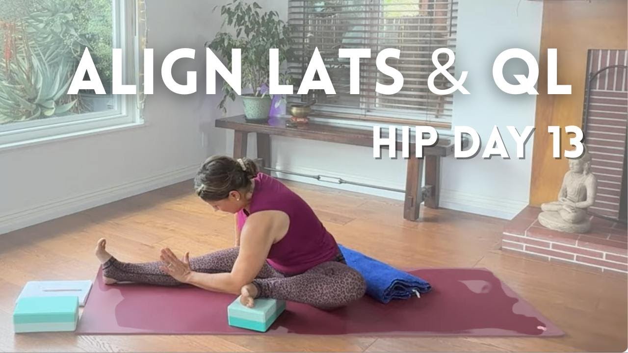Lats + QL Release for Lower Back Ease (15 min) | 14-Day Hip Mobility Challenge - Day 13