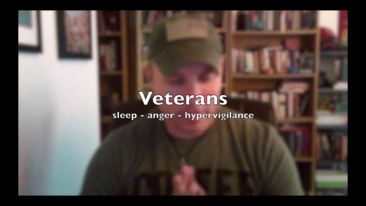 veterans and sleep, anger, hypervigilance