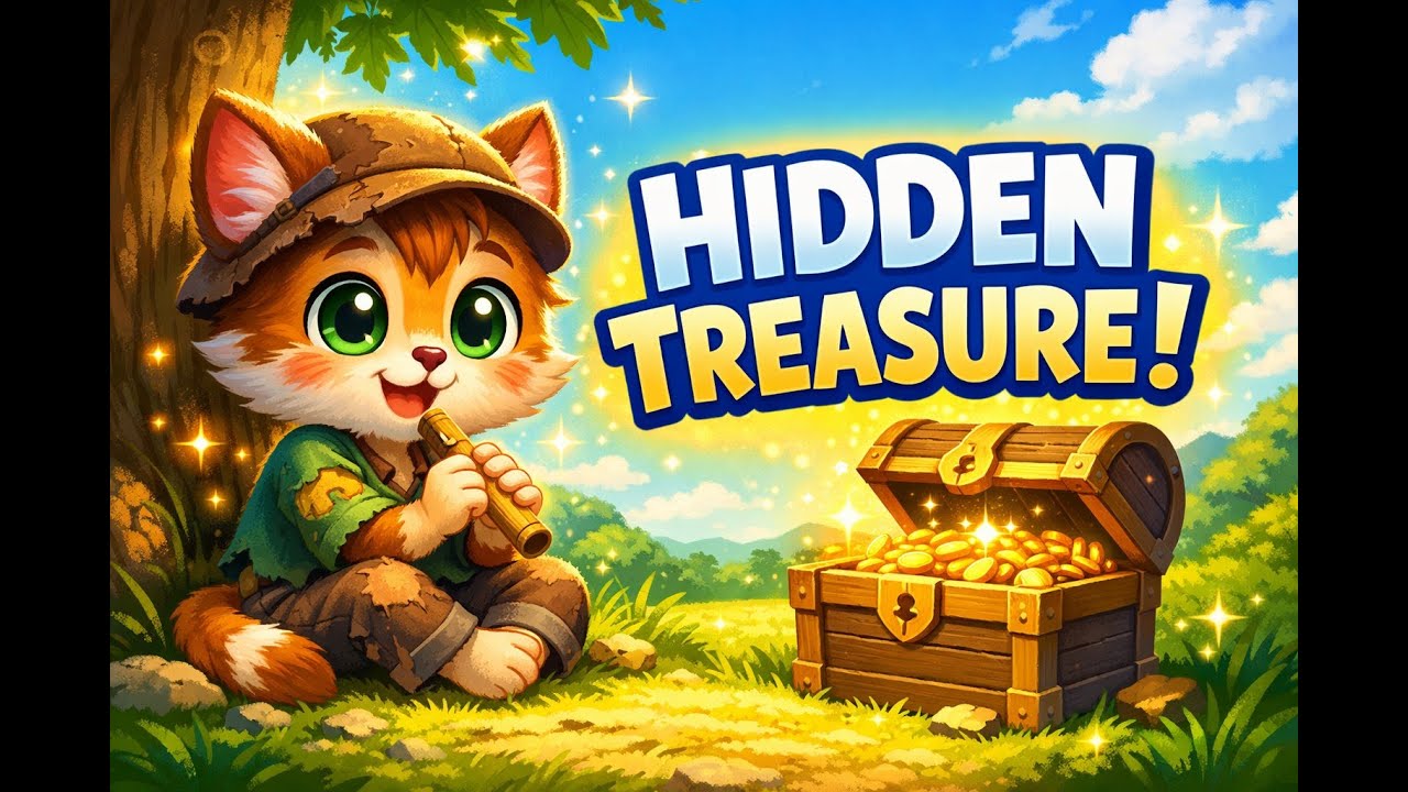 MeowCat Cartoon | Hidden Treasure | Honesty Moral Story for Kids