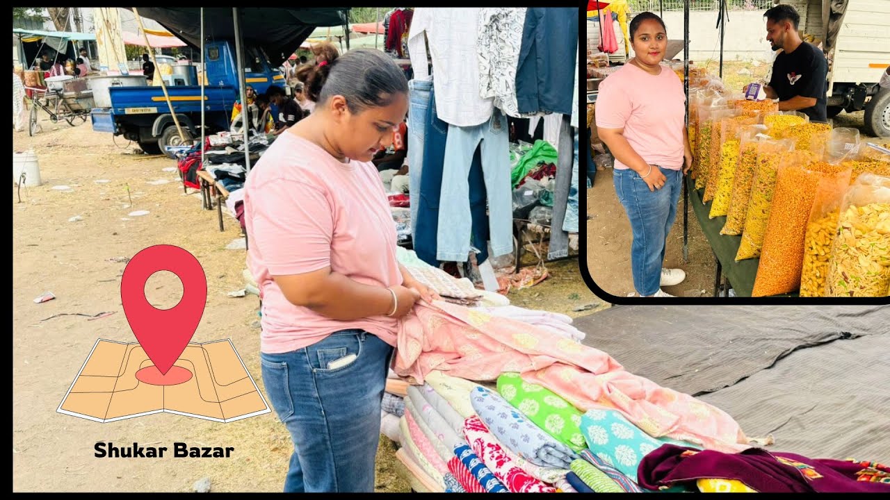 Shukar Bazar Chandigarh || Sector 20 Chandigarh || शुक्रबाजार || Dishu Vlogs