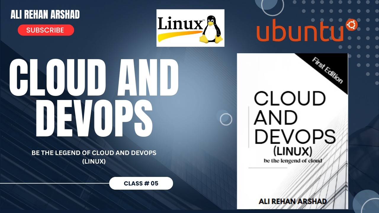 Linux Tutorial for Beginners | Class 5– Introduction to Linux 🐧  @ALI_REHAN_ARSHAD ​