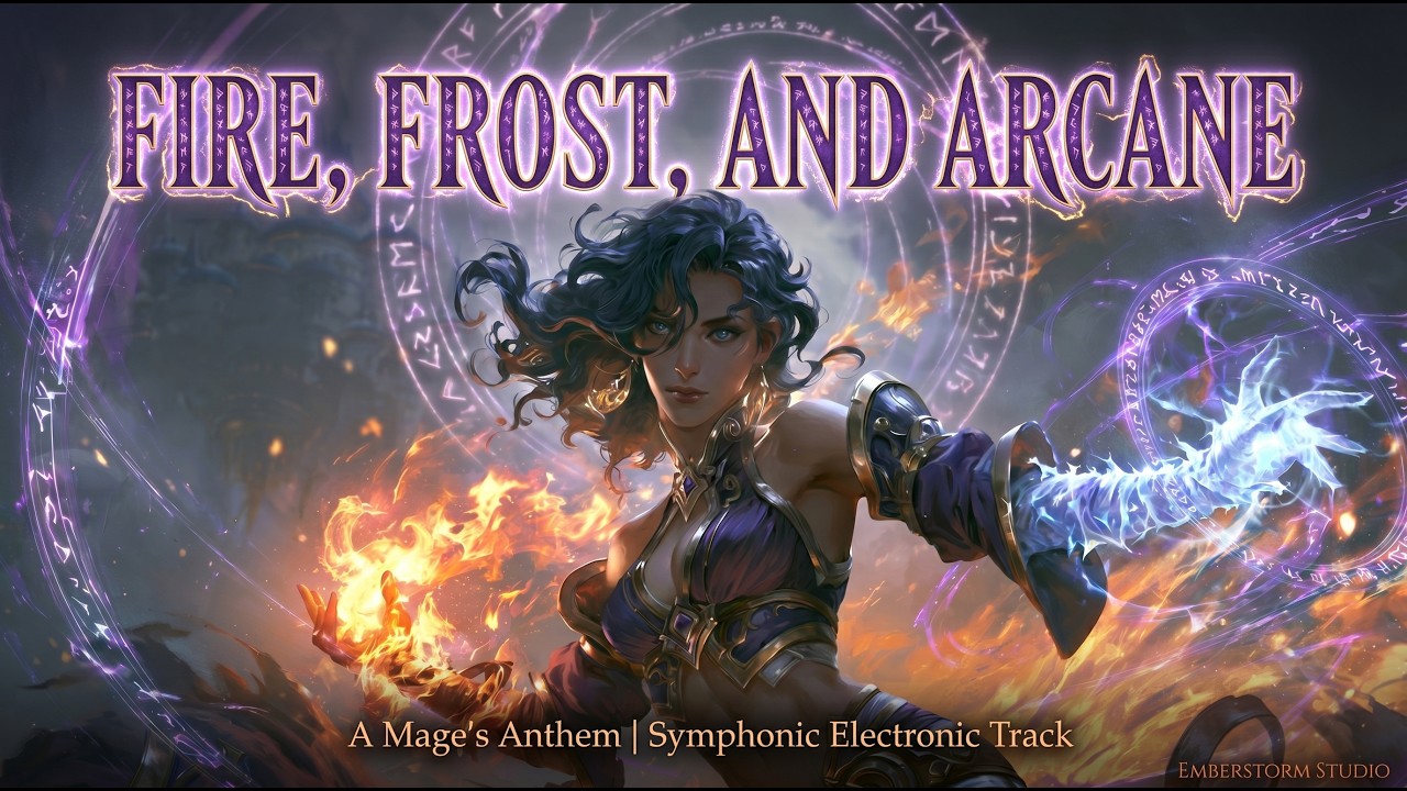 Fire, Frost, and Arcane | Symphonic Electronic Track | A Mage's Anthem |  World of Warcraft